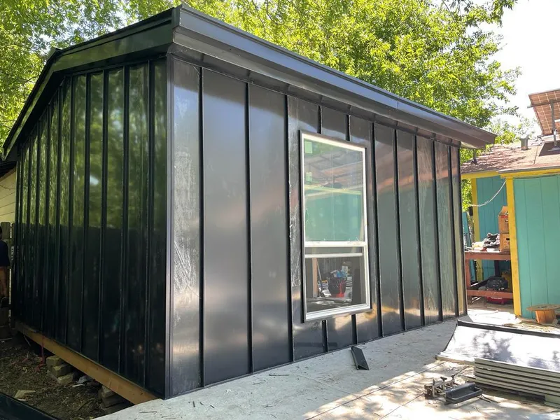 Black standing seam metal wall panels for Roof Inspection in Alexander City